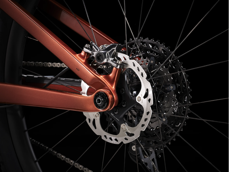 Trek Top Fuel 9.9 XTR Full Suspension Carbon Mountain Bike 2023 in Pennyflake-3